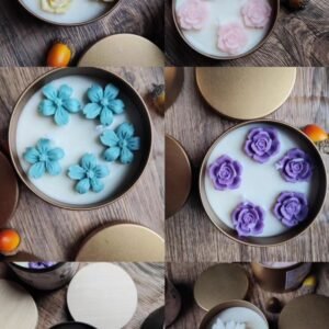 علب شمع حجم ٢٠٠ مل معطرة