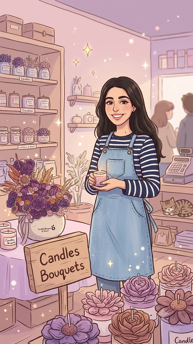 Candles Bouquets