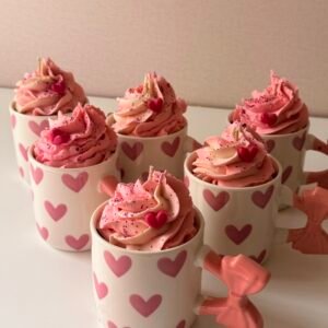 Ribbon Mug Candles