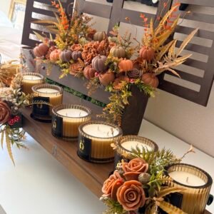 Candles holder/ Centerpiece Autumn Vibes